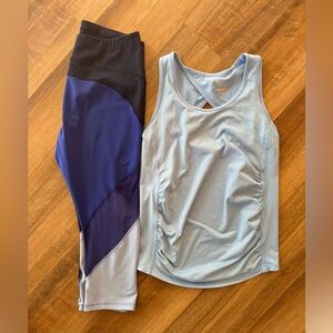 Old Navy Maternity Leggings & Tank Set